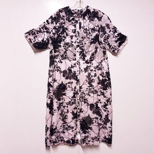 MAREE POUR TOI Burnout Maxi Shirtdress Plus Size 20